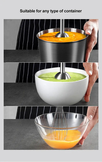 BioloMix 4 in 1 immersion hand blender with chopper