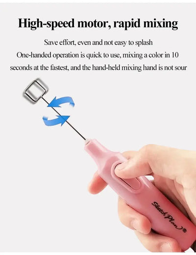 fast pigment stirrer for student painting