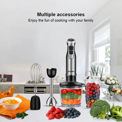 BioloMix 4 in 1 immersion hand blender with chopper