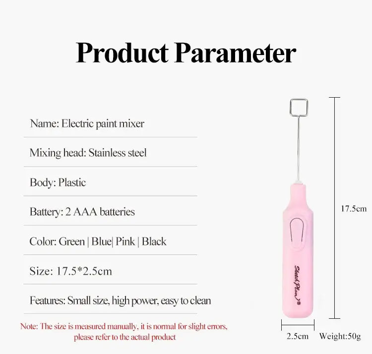 fast pigment stirrer for student painting