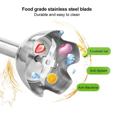 BioloMix 4 in 1 immersion hand blender with chopper