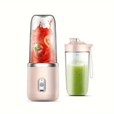 Blend on the go with this powerful 6-blade portable blender. Perfect for smoothies, fresh juice, and ice-crushing anytime, anywhere.