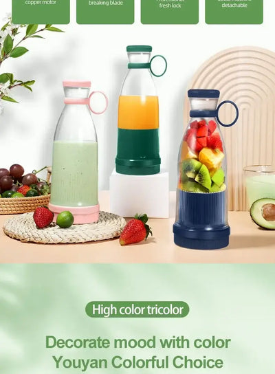 portable milkshake machine with 6 blade design