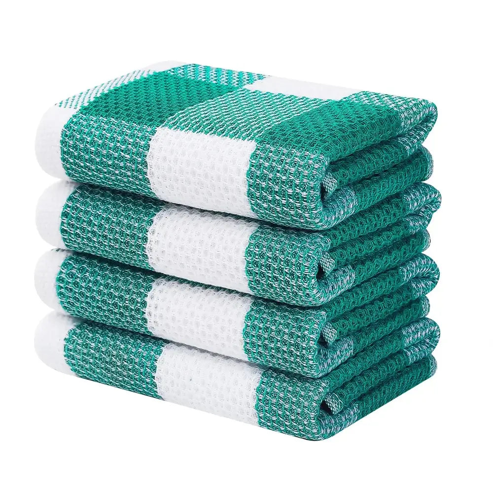 Designed for performance and elegance, these kitchen towels tackle spills and drying tasks with ease. Lightweight, durable, and a must-have for any modern kitchen.