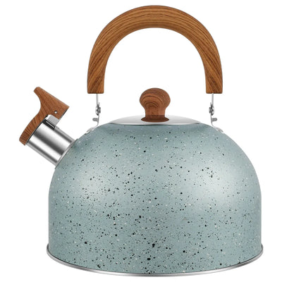 Boil in style with this 3L stainless steel whistle kettle. Thickened design ensures durability, while the whistle alerts you when water’s ready.