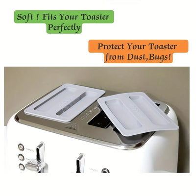 Food-safe silicone lid for toaster blocking dust and bugsFood-safe silicone lid for toaster blocking dust and bugsFood-safe silicone lid for toaster blocking dust and bugs