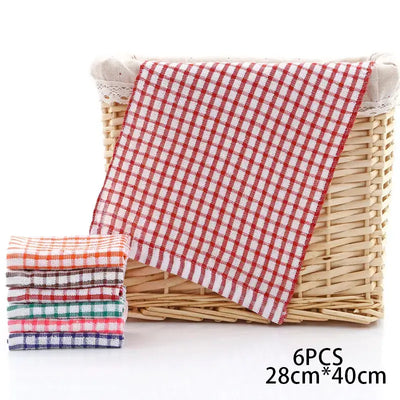 Made from high-quality cotton, these kitchen towels offer excellent absorbency and long-lasting use. A must-have for any clean kitchen.