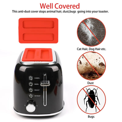 Food-safe silicone lid for toaster blocking dust and bugsFood-safe silicone lid for toaster blocking dust and bugsFood-safe silicone lid for toaster blocking dust and bugs
