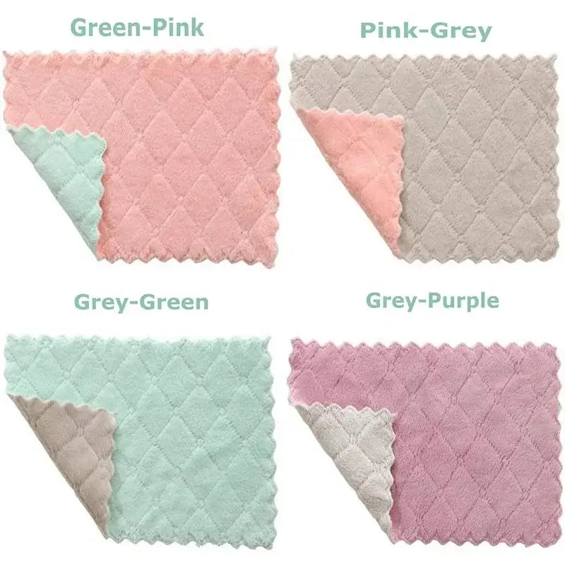 Breathable and gentle cotton face wash towel, ideal for daily skincare and household cleaning tasks.
