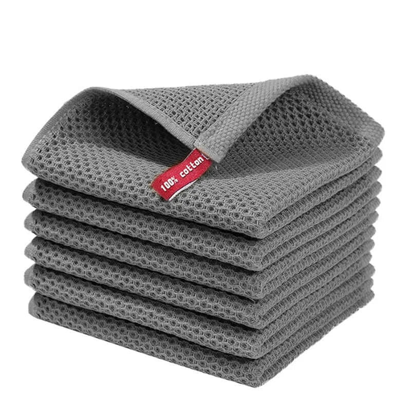 Breathable and gentle cotton face wash towel, ideal for daily skincare and household cleaning tasks.