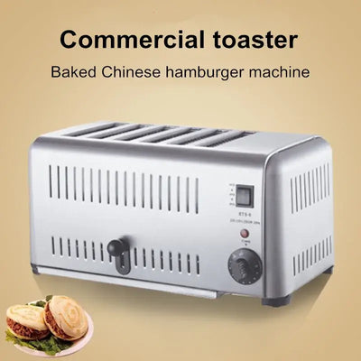 Stainless steel sandwich toaster for breakfast kitchens