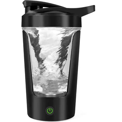 Blend on the go with this 450ml electric shaker cup—perfect for protein shakes, smoothies, or supplements. Ideal for travel, gym, or office use.