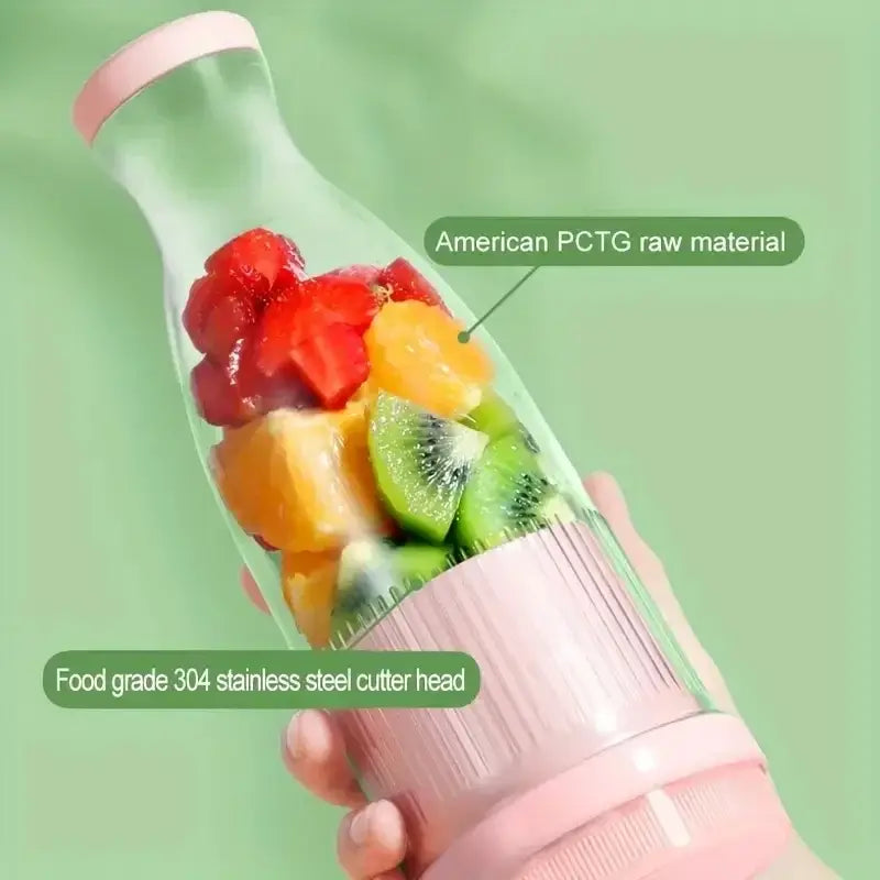 portable milkshake machine with 6 blade design