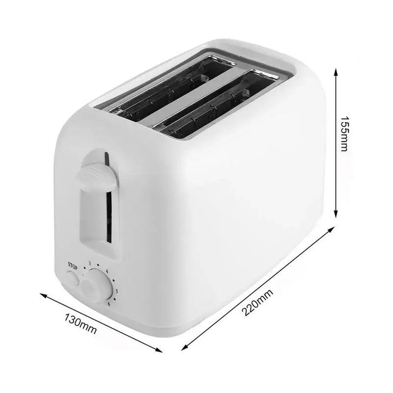  Lightweight toaster, ideal for home or dorm use.