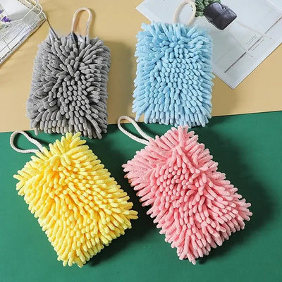 Hangable Convenience: This microfiber towel is easy to hang, quick-drying, and ultra-soft—ideal for children’s use in the bath, kitchen, or washroom.