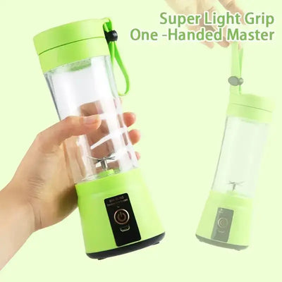 Blend on-the-go with this powerful portable juicer. Perfect for smoothies, milkshakes, and fresh fruit juices anytime, anywhere.