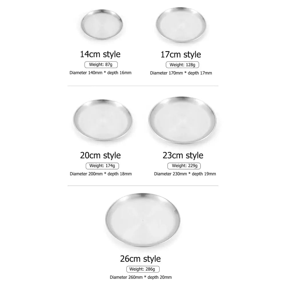 Tough, rust-resistant plates made for the wild. Enjoy your meals anywhere with these reusable dinner plates—great for camping, hiking, and outdoor adventures.