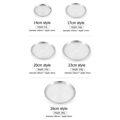 Tough, rust-resistant plates made for the wild. Enjoy your meals anywhere with these reusable dinner plates—great for camping, hiking, and outdoor adventures.