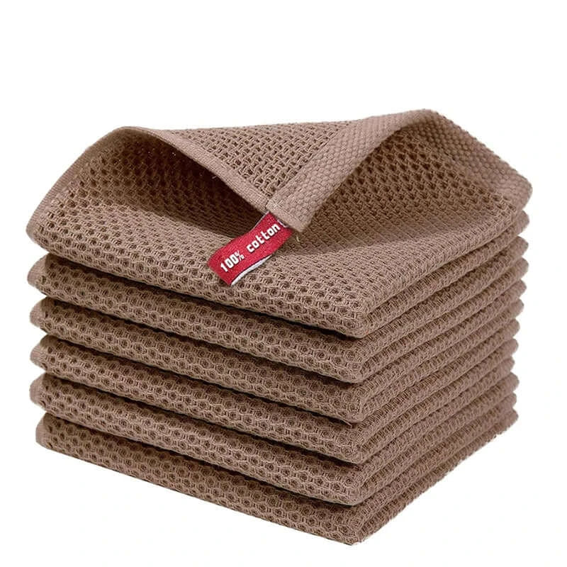 Breathable and gentle cotton face wash towel, ideal for daily skincare and household cleaning tasks.