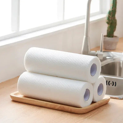 Breathable and gentle cotton face wash towel, ideal for daily skincare and household cleaning tasks.