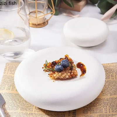 Elevate your table with eco-friendly elegance. These lightweight, durable wheat straw plates are perfect for everyday dining or stylish gatherings.