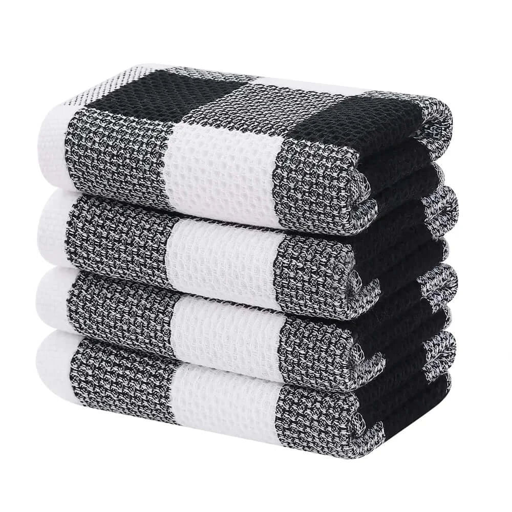 Designed for performance and elegance, these kitchen towels tackle spills and drying tasks with ease. Lightweight, durable, and a must-have for any modern kitchen.