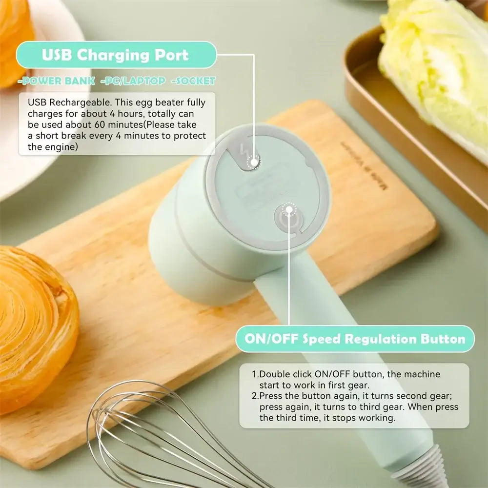 Portable blender mixer for kitchen too