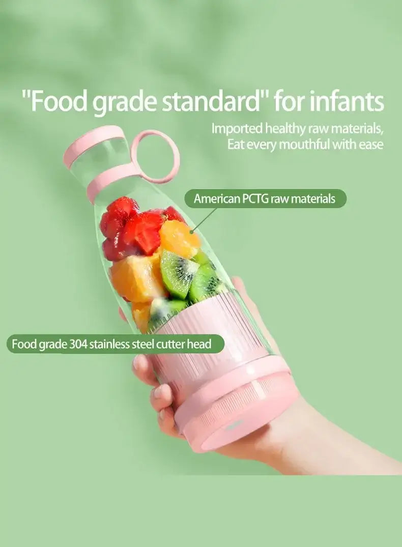portable milkshake machine with 6 blade design