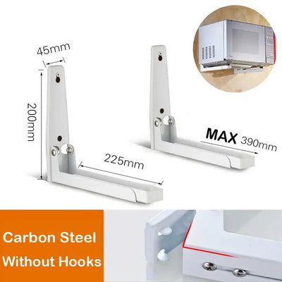 Maximize your kitchen space with this foldable, wall-mounted oven rack. Made from durable stainless steel, it’s strong, retractable, and easy to install.