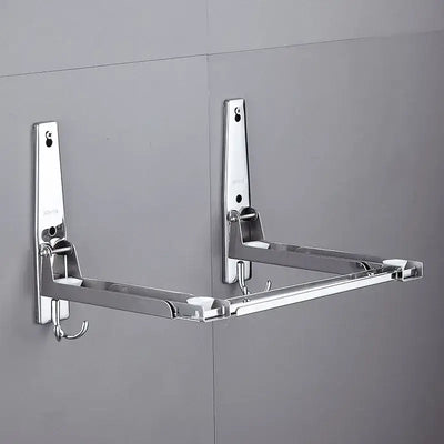 Maximize your kitchen space with this foldable, wall-mounted oven rack. Made from durable stainless steel, it’s strong, retractable, and easy to install.