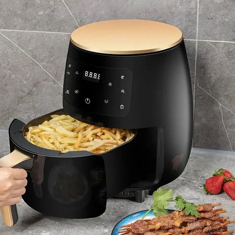 15L smart electric air fryer with touchscreen display