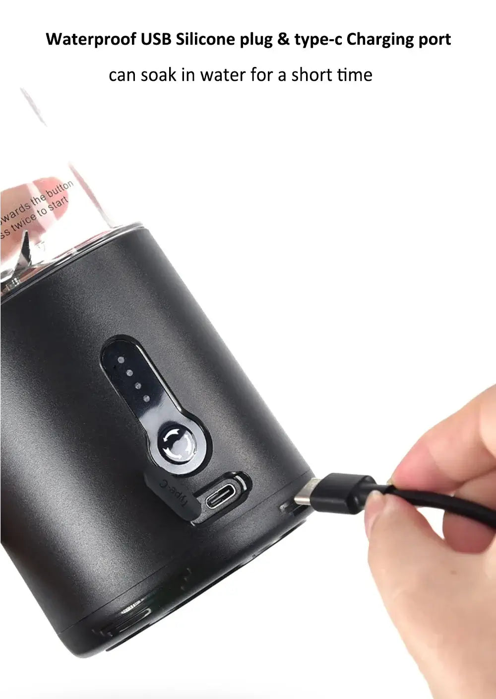 rechargeable fruit juicer portable blender mixer