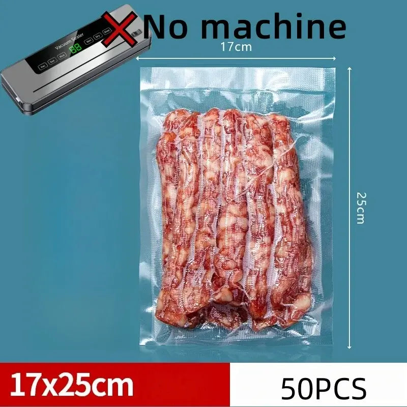 Vacuum sealer machine with built-in cutter for food storage