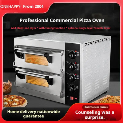 Bake smarter with this multifunctional electric oven—ideal for pizza, pastries, and all your bakery needs. Precision, power, and consistency in every batch.