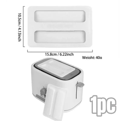 Food-safe silicone lid for toaster blocking dust and bugsFood-safe silicone lid for toaster blocking dust and bugsFood-safe silicone lid for toaster blocking dust and bugs