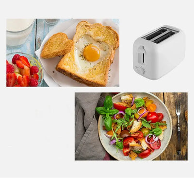 Bake, grill, and toast in one compact breakfast machine.