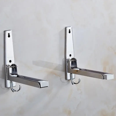 Maximize your kitchen space with this foldable, wall-mounted oven rack. Made from durable stainless steel, it’s strong, retractable, and easy to install.