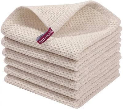 Breathable and gentle cotton face wash towel, ideal for daily skincare and household cleaning tasks.