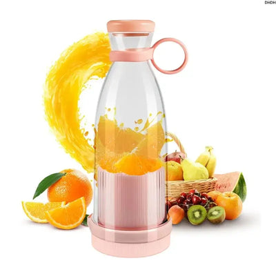Blend anywhere with this sleek, portable blender—perfect for shakes, smoothies, and fresh juices. Features magnetic USB fast charging for quick power-ups.