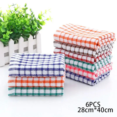 Made from high-quality cotton, these kitchen towels offer excellent absorbency and long-lasting use. A must-have for any clean kitchen.