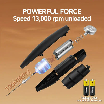 Wireless hand blender for eggs and milk frothing