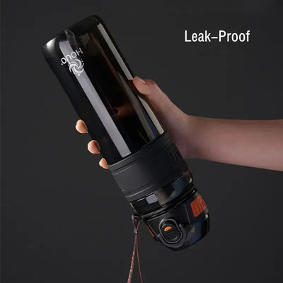 Portable gym water bottle for cycling and climbing