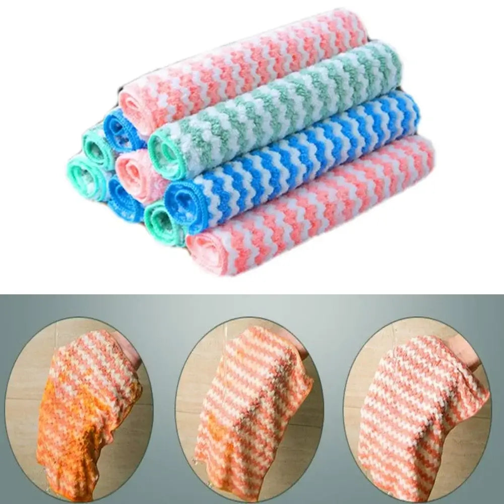 Breathable and gentle cotton face wash towel, ideal for daily skincare and household cleaning tasks.