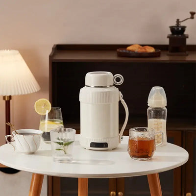 Boil smarter with this 1.2L portable electric kettle. Crafted with 316 stainless steel, it offers precise temperature control, insulation, and auto shut-off safety.