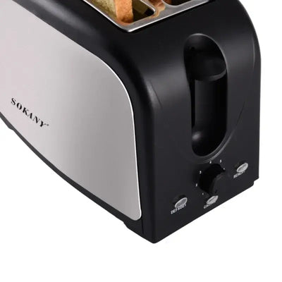 Houselin 2 slice retro toaster on kitchen counter