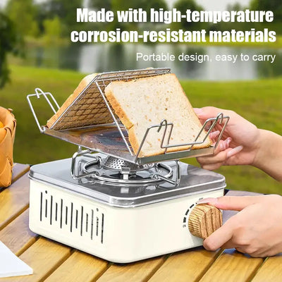Multi-purpose design for outdoor cooking needs.