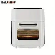 15L smart electric air fryer with digital display panel