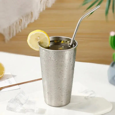 Enjoy every sip outdoors with this large-capacity stainless steel cup—perfect for beer, coffee, milk tea, and more. Durable, lightweight, and travel-ready.