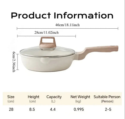 Oven-safe stainless steel cookware set for kitchen use