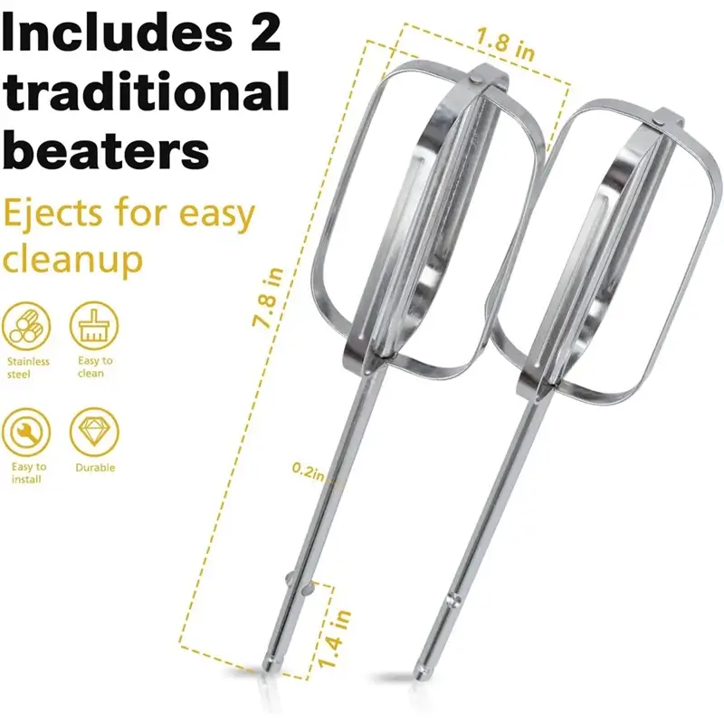 Hand mixer beaters replacement for Hamilton models